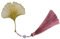 Lucien Lesezeichen Metal, Bookmark, Lesezeichen Personalisiert, Quaste Exquisites Lesezeichen für Weihnachtsgeschenk, Abschiedsgeschenk für Freunde, Kollegen, Studenten und Lehrer(Ginkgo Biloba)