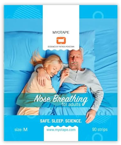 Oxygen Advantage MyoTape - Schlafband für Jugendliche & zierliche Gesichter - 90 Nächte - Schnarchen reduzieren - Sichere Alternative zu Mundband - Verbessert den Schlaf - Fördert die Nasenatmung