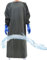 hxoity Unisex Waterproof Apron PVC Coated Water and Oil Resistant Sleeves Aprons with Long-Sleeved Gloves for Dishwashing, Lab Work, Butcher (Size : 1.4M)