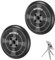NEEWER Magnetischer Handy Stativ Halterung Adapter mit Selbstklebendem Magnetring, 2er Pack, kompatibel mit iPhone 16 Pro Max 15 14 13, 1/4 MagSafe Gewinde für Videos, Selfie Stick, Ringlicht, PA010