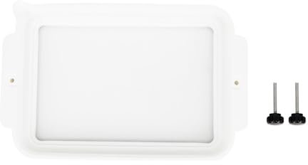 GSHUO HALOT-ONE Pro Resin Vat Kit Metalltank FEP vorinstalliert Leicht zu reinigender Metallrahmen UV-3D-Druckerzubehör(White Plastic Tray)