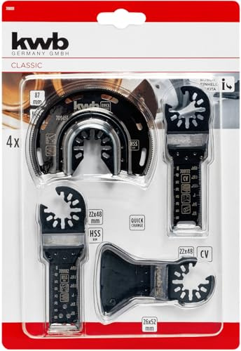 Set mit 4 Multitool-Klingen