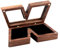 Yzdysg Elegante Holzschmuck Hülle Mit Mehreren Ringen Holz Schmucktruhe Mit Eleganten Designs Und Weichen Innenmaterialien