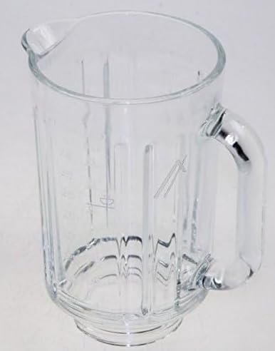 FIGEVIDA Ciotola BICCHIERE IN VETRO PER FRULLATORE Robot da cucina e Cuocitutto CHEF/MAJOR (VERSIONE AT358 / KAH358GL) Compatibile per KENWOOD KW713790