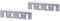 Hobelmesser 110mm für Elektrohobel Graphite 59G680 1300W (1 Satz = 2 Hobelmesser)