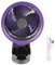 Hiraith Auto Oscillating Desk Fan 100 Speeds, Desk Oscillating Fan, Type-C Fast Charging, 90° Adjustable, 6H Runtime, Portable for Bedroom/Office/Table, with Hook & Clamp