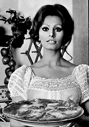 Mangiaspaghetti cod. 35 Sofia Loren in A4 cm 21x30 Poster Stampa Cinema Film Affiche Plakat Fine Art Il Negozio di Alex