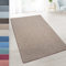 casa pura Teppich Läufer London - Meterware - Teppichläufer für Wohnzimmer, Flur, Küche - Flacher Schlingenflor (Hellbraun - 100x200 cm)