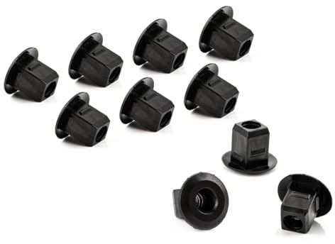 LST 10x Spreizmutter Einsteckmutter Wasserabweiser Befestigung Clips T5