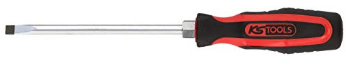 KS Tools 159.1112 ERGOTORQUEplus Screwdriver for Slotted Screws, 3,5mm, 180mm