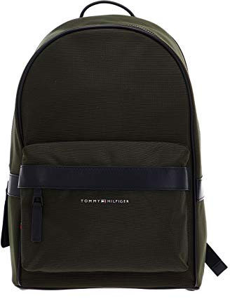 Tommy Hilfiger Herren-Rucksack, Nylon, Einheitsgröße, tarnfarbe