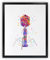 Dignovel Studios 33 x 48 cm ungerahmter Kunstdruck für Bakteriophagen, medizinische Mikrobiologie, Viren, Biologie, Bakterien, Mikroskopie, Wissenschaft, Aquarell, Kunstdruck, Poster, DN598