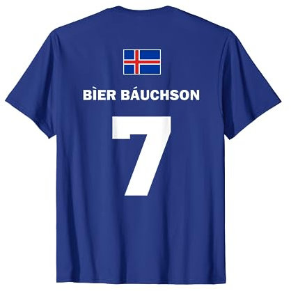 Isländische Namen Island Sauf Trikot Fußball Mallorca T-Shirt