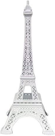 AOLI Figuren-Statue, Landkratzer-Modell, Eiffelturm, Frankreich, 32 cm, Weiß