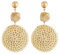 BSLVWG Rattan Earrings Tassel Earrings Lightweight Geometric Statement Handmade Straw Wicker Braid Hoop Drop Dangle Earrings For Women Girls (12)