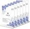 Flow fire A5 Acrylic Sign Holder, 6 Pack T-Shape Perspex A5 Menu Display Stand for Poster, Office Store Restaurant