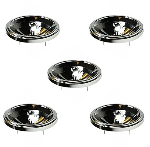 Swan AR111 Lot de 5 ampoules halogènes 12 V 35 W 4 degrés G53