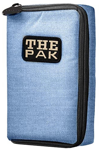 Karella Darttasche The PAK original, Jeans, Platz für 3 Dartsets, handlich und geräumig, Perfekter Schutz, Dartcase, Tasche für Darts