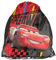 Paso Kinder Turnbeutel/Sportbeutel 36x32 cm - Cars Speedway - Schwarz/Rot