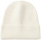 OneChance Strickmütze für Damen und Herren,Warme Winter Mütze,Weiche Beanie Mütze,Unisex Strickmütze für Winter und Herbst Weiß