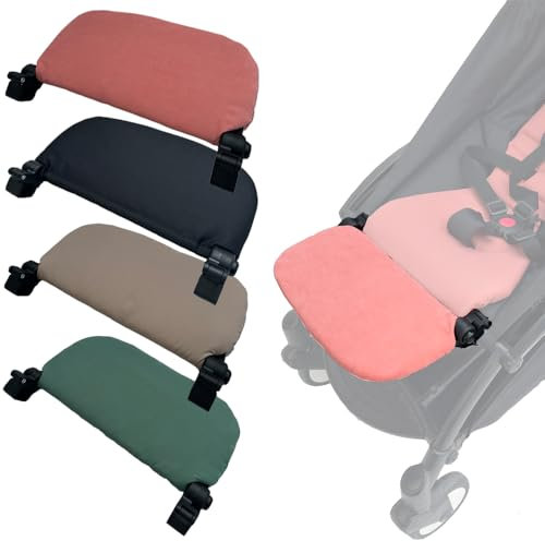 Brogtorl Accessori per passeggino – Poggiapiedi – Tavola di estensione compatibile con Babyzen YOYO – senza smontaggio – prolunga da 6,2 pollici, facile da fissare e pulire (colore rosa)