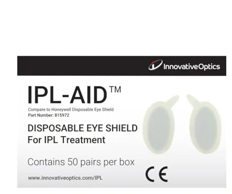 Innovative Optics IPL-AID | Protection oculaire jetable pour un traitement IPL sûr. Protégez vos yeux avec précision et confort