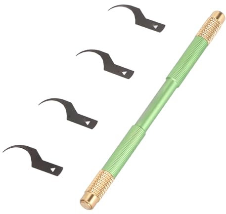 Essential 4-Piece CPU Glue Remover Knife Set Ideal for Mobile Phone Hard Glue Motherboard Tasks Compact Cutlery Design Perfect Tool Kit Cooking Knife Added Mainboard Knife