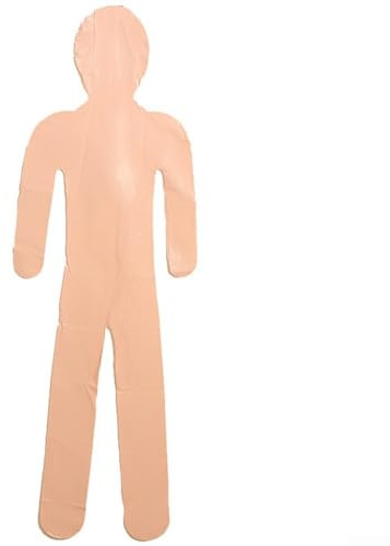 Aufblasbare Schaufensterpuppe für Halloween, 10,2 cm, lebensgroße Dekoration