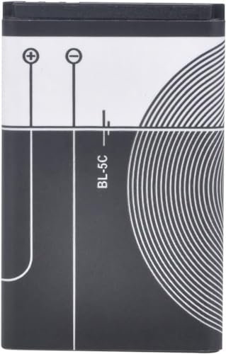 ZAMAN Solution BL-5C Battery for Nokia 3220, 1100, 1110, 1200, 1208, 1280, 1600, 2600, 2700, 3100, 3110, 5130, 6230i, n70, n72