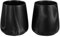2Pcs Toothbrush Holder for Bathroom - Marble Black Ceramic Tooth Brushing Holders Set, Toothbrush Cup & Toothpaste Organizer for Bathroom Countertop, Makeup Brush Holder, Pen Holder for Home Storage