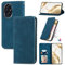 Cracedily Cover per Honor 200 Pro Case, Custodia Cover Pelle Premium Portafoglio con Porta Carte Magnetica Supporto Protezione Flip Case Custodia per Honor 200 Pro, Blu-verde
