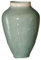 Ritzenhoff & Breker Lucca Vase, 41 cm, Moos Handgefertigtes Unikat aus Steingut, Inspiriert von antiken Amphoren, mit moderner Reaktivglasur und Boho-Charme