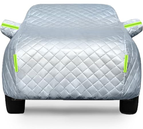 Hageldecke Auto für Mini CooPour S Cabrio F57, Hagelschutzgarage Wasserdicht Atmungsaktive, Abdeckplane für Regen Sonne Staub UV Schutz Dickes