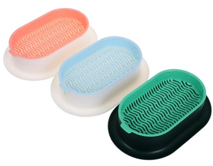 GALPADA 3pcs Hydroponic Cat Grass Planter Boxes Indoor Planting Trays for Fresh Catnip Growing Plastic Sprouting Container for Pet Grass Cultivation Windowsills and Tabletops