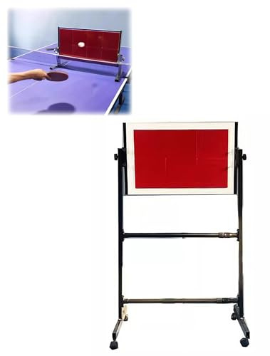 Ping Pong Rebound Board für Selbsttraining, 360° Drehung für den Innen- und Außenbereich, verstellbares und langlebiges Design