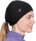 Tough Headwear Damen-Laufmütze mit Pferdeschwanz, Pferdeschwanz-Mütze, Totenkopfmütze, Wintermütze für Damen mit Loch für Pferdeschwanz