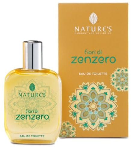 Nature's Fiori di Zenzero Eau de Toilette, warm würzig mit Ingwer & Orchideenblüte, 50ml