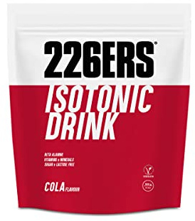 226ERS Isotonisches Getränk, isotonisches Getränk mit Pulversalz, Cola 500g | Isotonische Flüssigkeitszufuhr, 17 g Kohlenhydrate, zuckerfrei, ergänzt Salze und Elektrolyte, glutenfrei, laktosefrei, vegan