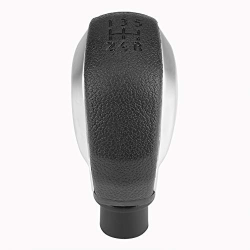 Aramox Schaltknauf 5 Gang, Auto Handschaltknauf Auto 5 Gang Schalthebel Schaltknauf Manueller Schalthebel Hebelknopf Stylingkopf Fit für 307 301 206 207 408 308 für