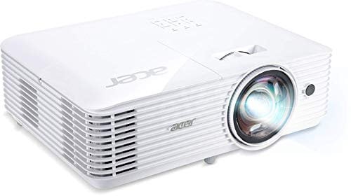 Acer S1386WHN - DLP projector - 3D - 3600 ANSI lumens - WXGA (1280 x 800) - 16:10-720p - short-throw fixed lens - LAN