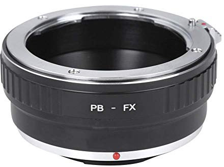Entatial PB-FX Aluminiumlegierung Haltbarer Adapterring für die Montage von Objektiven für PB-Objektive für für für Fuji FX-Kameras
