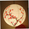 Pflaumenblüte Runde Papierlaterne Lampenschirm Chinese Oriental Art-Licht-Restaurant Hochzeit Wohnkultur Geschenke 35cm