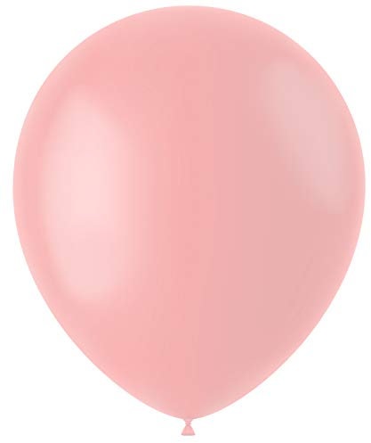 Folat - Palloncini Rosa Cipria Opaco 33 cm - 50 pezzi