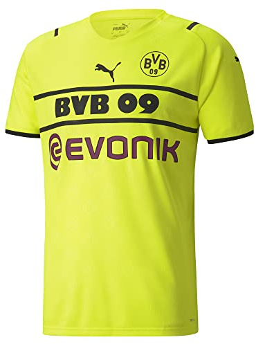 PUMA Damen BVB Cup Shirt Replica W W/Sponsor Hemd