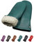 AKAROA ESTD 2019 Lederhandschuhe Damen SUE, Fäustling, italienisches Leder, Futter aus original Neuseeland Lammfell, flaschengruen, S/M - 7