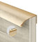 NANNAN3360 Poignées de Cuisine en Alliage D'aluminium Poignée Invisible Poignées de Porte de Meubles en Or Tiroirs D'armoire Tire la Décoration D'intérieur de Chambre, avec Vis (Length 120mm)
