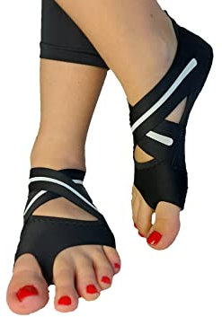 WeWee Yoga Socken I Ideal für Yoga und Pilates I Rutschfest I Weiß 35-36