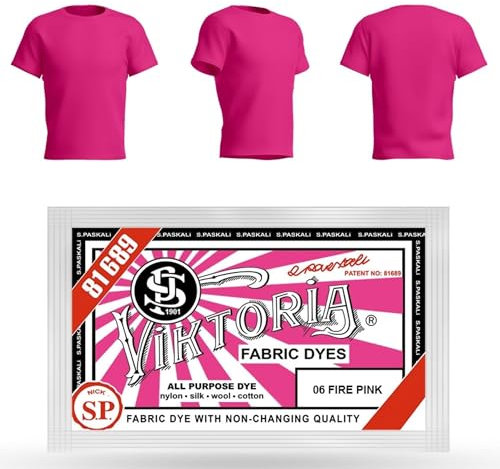 HOPS VIKTORIA Textilfarbe waschmaschinenfest (59 FARBEN) - stofffarbe, färbemittel textilien, stofffarben waschfest, textil farbe, kleidung färben