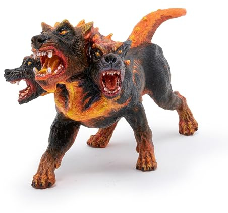 Papo – 36036 – Cerber de Fire – Le Médiéval – Fantastic – Sammelfigur – handbemalte Figur – für Kinder – Mädchen und Jungen – ab 3 Jahren