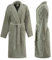 PandaHome Bademantel Damen und Herren aus 100% Baumwolle, Morgenmantel Frottee Kuschel, Saunamantel Warm und Kuschelig, Schnelltrocknend Weich Saugstark Bademäntel 400 g/m² (Grün-XL)
